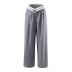 Loose two-wear full-length wide-leg trousers NSXDX135900