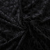 flocking print tight-fitting zipper V-neck short-sleeved jumpsuit NSKAJ135307