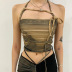 camouflage halter strap wrap chest vest NSLGF135485