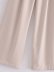 pantalones cortos de pierna ancha de gasa con cordones de cintura alta de color sólido NSAM136009