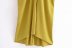 vestido pareo de manga corta con cuello en V de color sólido NSAM136015