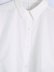 camisa de manga larga con solapa decorativa con volantes en color liso NSAM136017