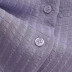 pockets stitching lapel long-sleeved striped shirt NSAM136030