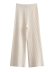 pantalones rectos de punto de lana engrosada suelta de cintura alta NSAM136032