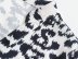 vestido de manga larga elástico con cintura alta y cuello en V con estampado de leopardo NSAM136045