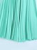 solid color pleated loose midi A-line skirt NSAM136070