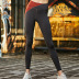pantalones de yoga de secado rápido elásticos de cintura alta NSRQF136500