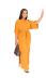 solid color Loose Waist Side Slit long sleeve Dress NSXLY136635