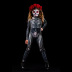 Halloween horror skeleton printed long sleeve jumpsuit NSONF136681