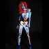 Disfraz de Halloween Masquerade Horror Mono con estampado 3D NSONF136692