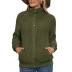 abrigo de felpa de doble cara de color liso con botones NSYBL136701