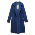 Lamb Wool long sleeve Mid-Length coat multicolors NSYBL136822