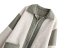 Chaqueta suelta de algodón de manga larga con costuras en los bolsillos NSYXB136953