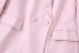 chaqueta de traje de manga larga con doble botonadura en color liso NSYXB136955