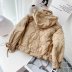 solid color long sleeve hooded cotton-padded coat  NSYXB136966