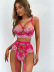 two-color embroidery lace see-through underwear set NSSSW137035