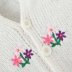 long sleeve embroidery small flower knitted cardigan NSYXB137102