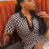 lapel contrast color plaid print short sleeve sheath dress NSJYF136189